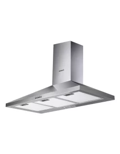 Cheap 🌟 Devanti Range Hood 90cm 900mm Kitchen Canopy Stainless Steel Rangehood Wall Mount 🤩