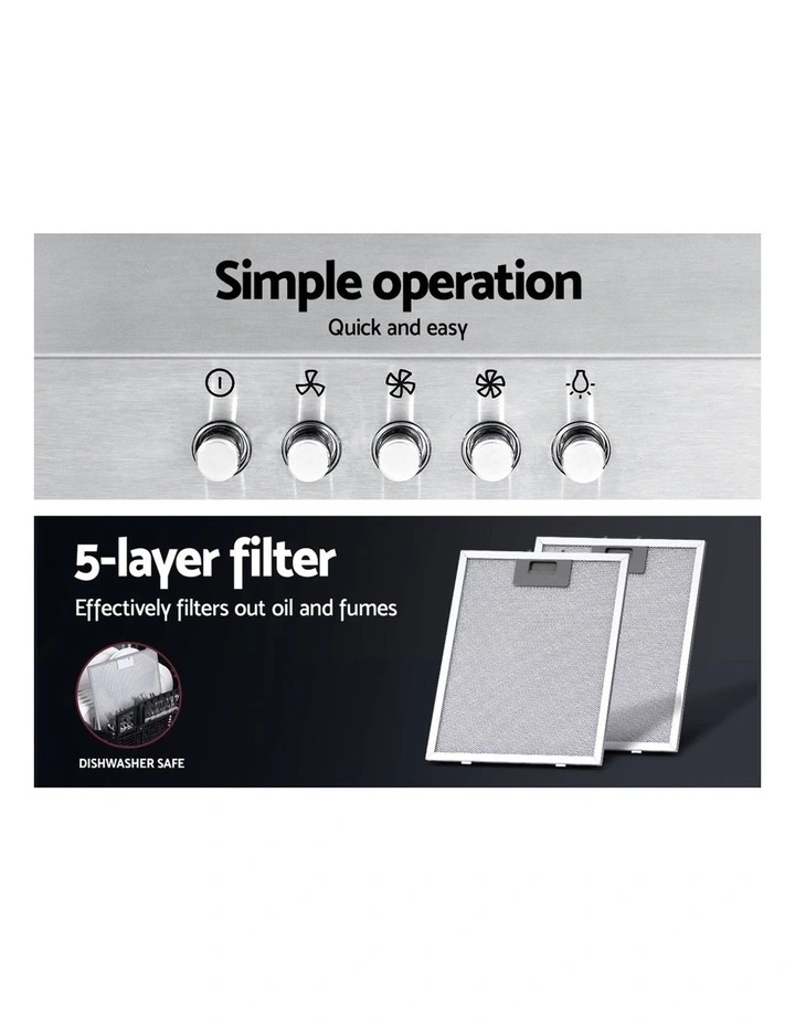 Range Hood 90cm 900mm Kitchen Canopy Stainless Steel Rangehood Wall Mount Cheap ???? Devanti Range Hood 90cm 900mm Kitchen Canopy Stainless Steel Rangehood Wall Mount ???? -Cuisinart Shop unnamed file 1034