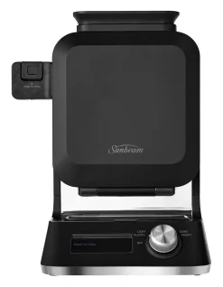Deals 👍 Sunbeam Shade Select Vertical Waffle Maker Black WAM5000BK 😀