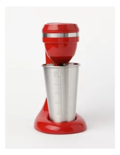 Best Sale ❤️ Cucina Essenziale Super Shake Milkshake Maker Red CMF315R 🛒