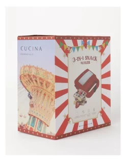 Best Sale 🎁 Cucina Essenziale 3 In 1 Snack Maker Red CSKM02R 🎉 -Cuisinart Shop unnamed file 1149