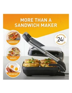 Flash Sale 🧨 Sunbeam Compact Cafe Sandwich Press 4 Slice Silver SPM4000SS 🛒 -Cuisinart Shop unnamed file 1154