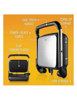 Flash Sale 🧨 Sunbeam Compact Cafe Sandwich Press 4 Slice Silver SPM4000SS 🛒 -Cuisinart Shop unnamed file 1157