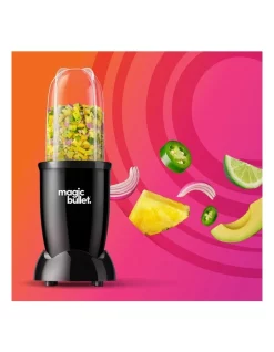 Outlet 👏 Magic Bullet 11 Piece Value Pack 200W In Black (MBR-1107AK) 🌟