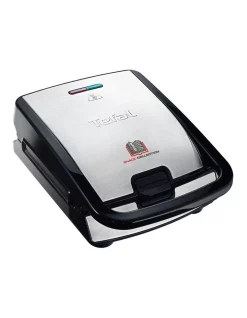 Wholesale 🤩 Tefal 2 In 1 Sandwich & Waffle Maker With Interchangable Plates In Silver/Black ❤️