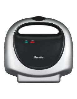Hot Sale 🔥 Breville The Original Sandwich Maker Silver/Black BTS200SIL ❤️