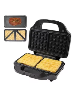 Outlet 🎉 Healthy Choice Sandwich Press With 3 Interchangeable Plates In Silver 😉 -Cuisinart Shop unnamed file 1286