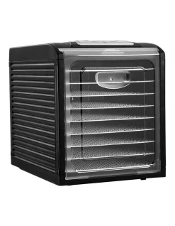 Wholesale 🧨 Devanti 9 Tray Food Dehydrators Commercial Beef Jerky Maker Fruit Dryer Black 🔥