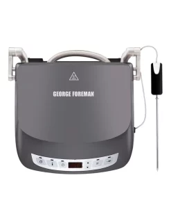 Brand new 🧨 George Foreman SmartTemp Grill Dark Grey GR24001AU 🌟