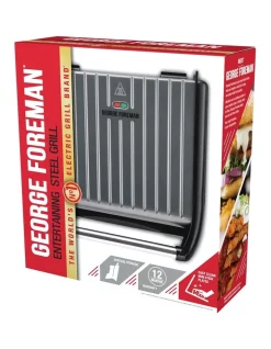 Coupon 🤩 George Foreman Entertaining Steel Grill Dark Grey GR25051AU 😍 -Cuisinart Shop unnamed file 1343