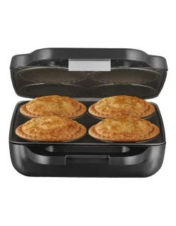 Brand new 🌟 Sunbeam Pie Magic Traditional Pie Maker 4-Up PM4800 In Grey ❤️