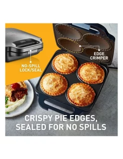 Brand new 🌟 Sunbeam Pie Magic Traditional Pie Maker 4-Up PM4800 In Grey ❤️ -Cuisinart Shop unnamed file 1358