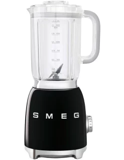 Outlet ⭐ Smeg BLF01BLAU 50's Style Blender: Black 😍