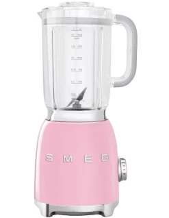 New 🎉 Smeg 50's Style Blender Pastel Pink BLF01PKAU ⌛