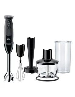 Deals 🧨 Braun MultiQuick 5 Hand Blender Black/Grey MQ5237BK 🎉