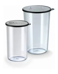 Brand new 🥰 Bamix Clear Twin Beaker Set 76643 😀