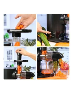 Wholesale 😍 HEALTHY CHOICE Cold Press Slow Juicer 150W With 500ml Container In Black 😉 -Cuisinart Shop unnamed file 464