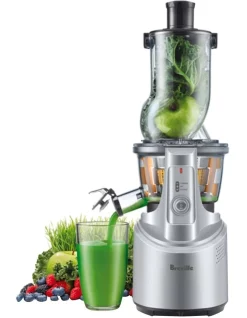 Outlet 🌟 Breville The Big Squeeze Silver Juicer BJS700SIL 🥰