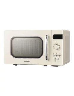 Outlet 🔔 Comfee Countertop Microwave Oven 20L 700W Cream AM820C2RA(F)-PM-CR 🎉
