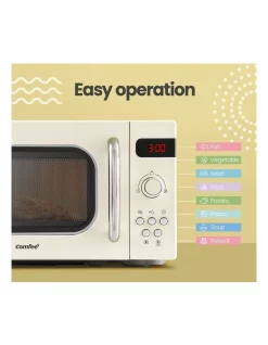 Outlet 🔔 Comfee Countertop Microwave Oven 20L 700W Cream AM820C2RA(F)-PM-CR 🎉 -Cuisinart Shop unnamed file 542