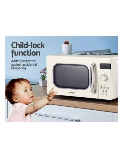 Outlet 🔔 Comfee Countertop Microwave Oven 20L 700W Cream AM820C2RA(F)-PM-CR 🎉 -Cuisinart Shop unnamed file 544