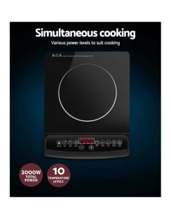 New ???? Devanti Portable Electric Induction Cooktop CT-IN-B-C20A32 ✨ -Cuisinart Shop unnamed file 645