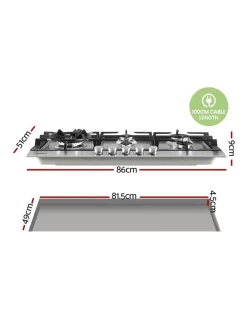 Best Pirce ???? Comfee 5 Burner Gas Cooktop Stainless Steel CGH90005S ???? -Cuisinart Shop unnamed file 660