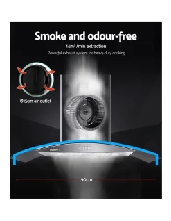 Coupon 🧨 Devanti Rangehood Kitchen 900mm Glass Canopy Stainless Steel 😍 -Cuisinart Shop unnamed file 668