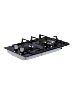 Promo ✨ Devanti Gas Cooktop 30cm Gas Stove Cooker 2 Burner Cook Top Konbs NG LPG Black 🎁