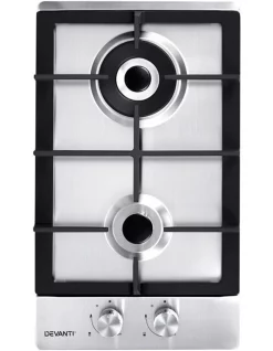 Promo 🔥 Devanti Gas Cooktop 30cm Gas Stove Cooker 2 Burner Cook Top Konbs NG LPG Steel 😉 -Cuisinart Shop unnamed file 721