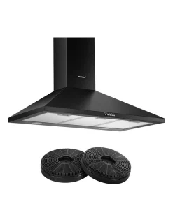 Discount 👍 Comfee Rangehood 900mm Home Kitchen Wall Mount Canopy Filter Replacement X2 🧨