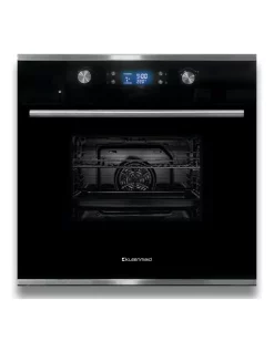 Best Sale 🌟 Kleenmaid XL 75L Black Glass Multifunction 60CM Oven In Black 😍