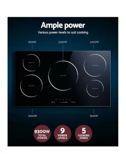 New 👍 Devanti Electric Ceramic Glass Induction Cooktop 90cm CT-IN-B-IV9309 🥰 -Cuisinart Shop unnamed file 879